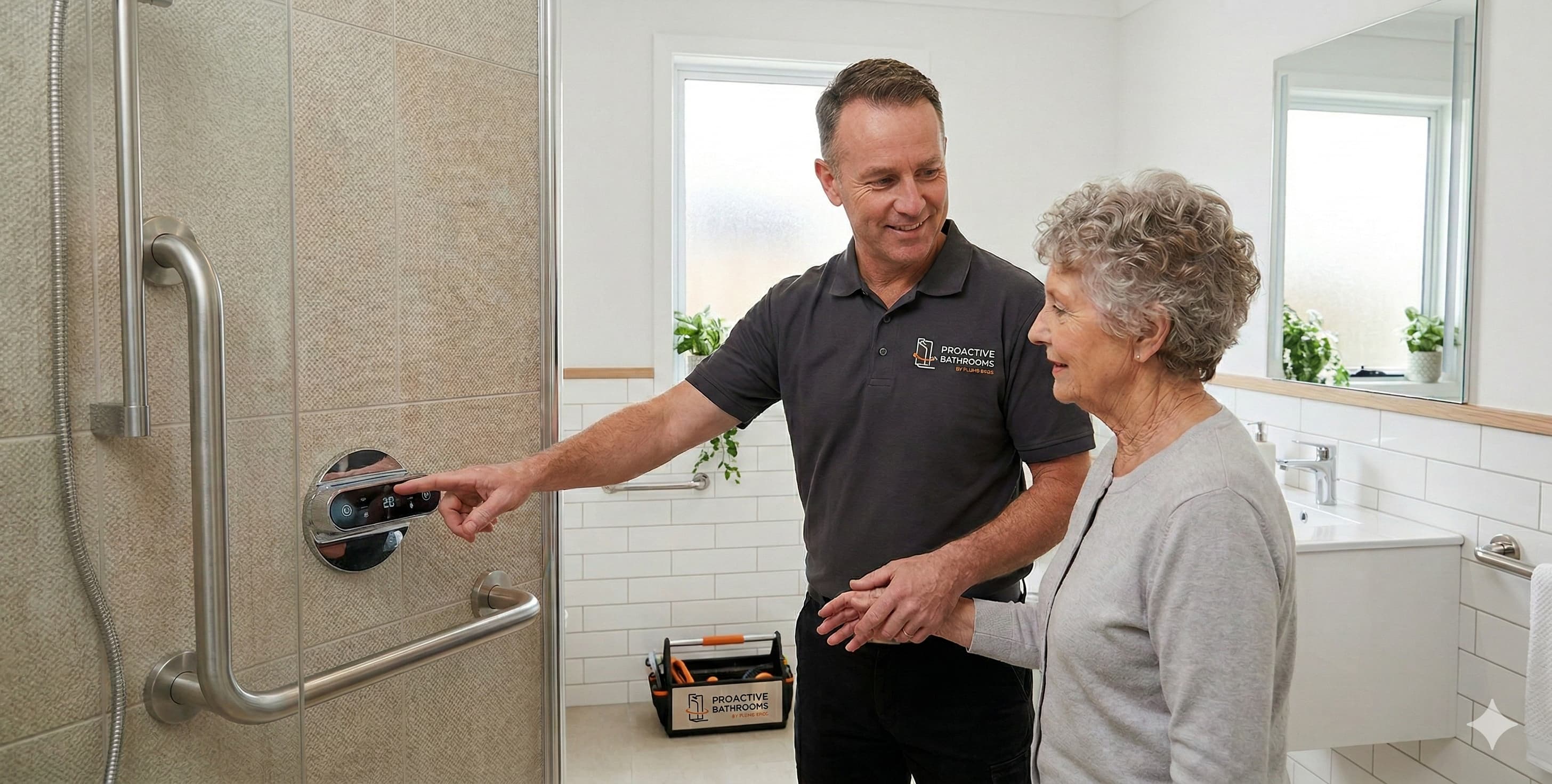 Bathroom handover and quality check